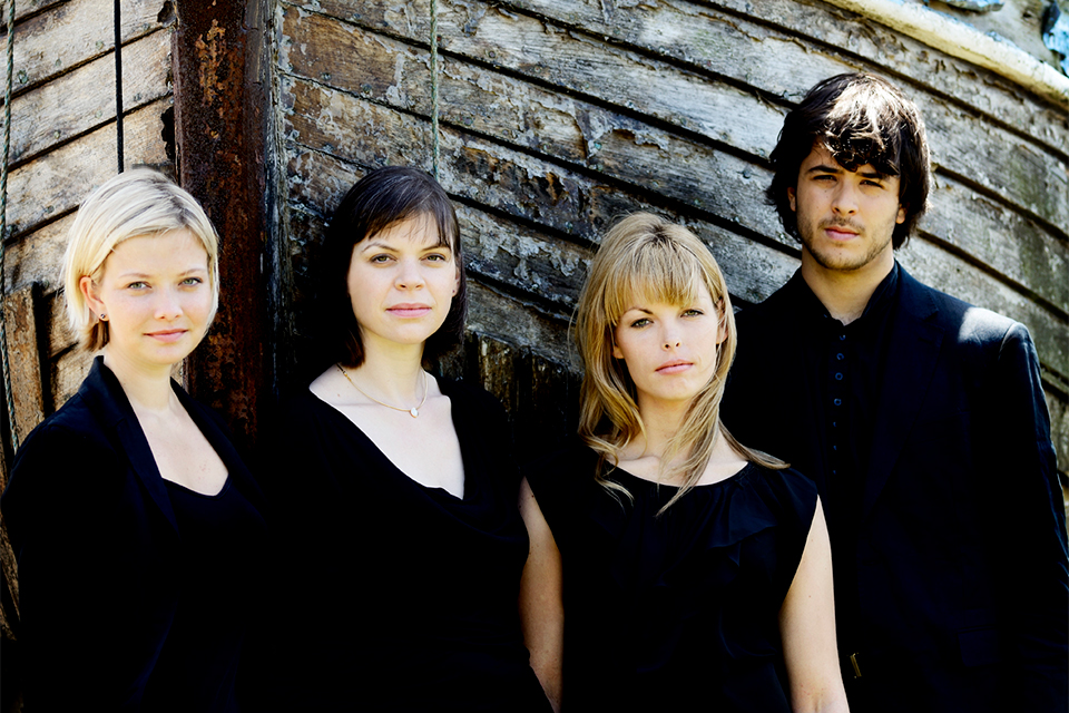 Ensemble photo of Chiaroscuro Quartet