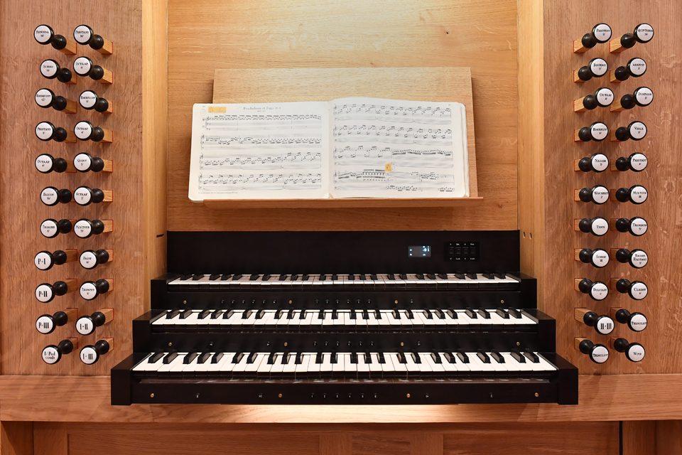 The Flentrop Orgelbouw organ at the Royal College of Music