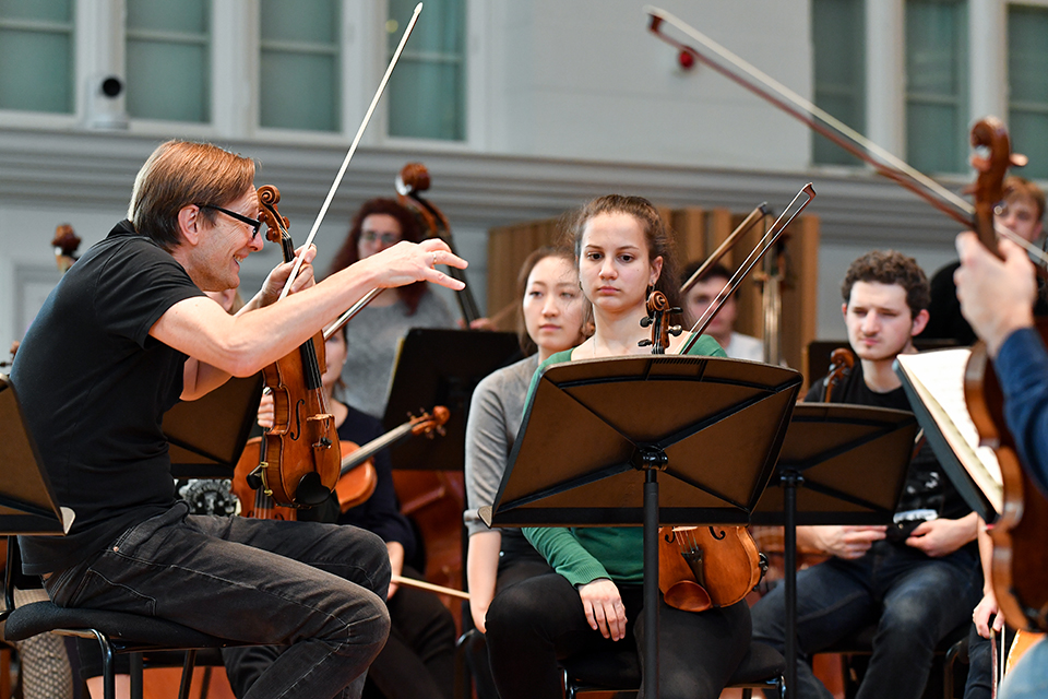 RCM musicians join Chamber Orchestra of Europe Academy following collaborative project